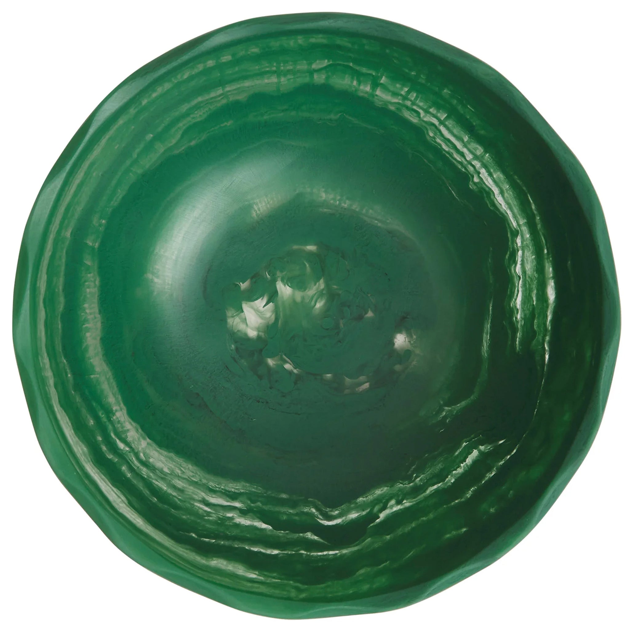 Sage x Clare Resin Sloane Bowl - Forest