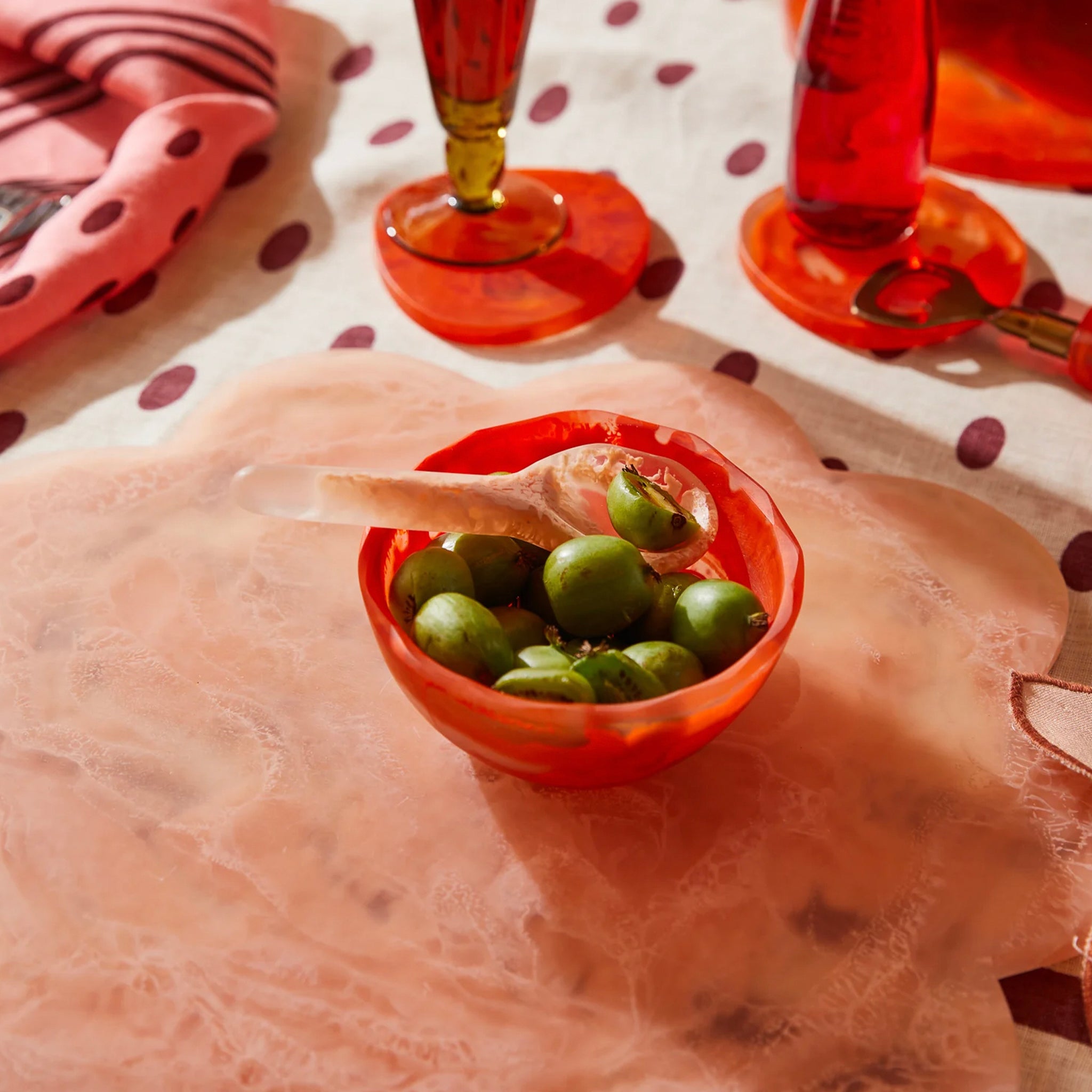 Sage x Clare Resin Suki Spoon - Posy