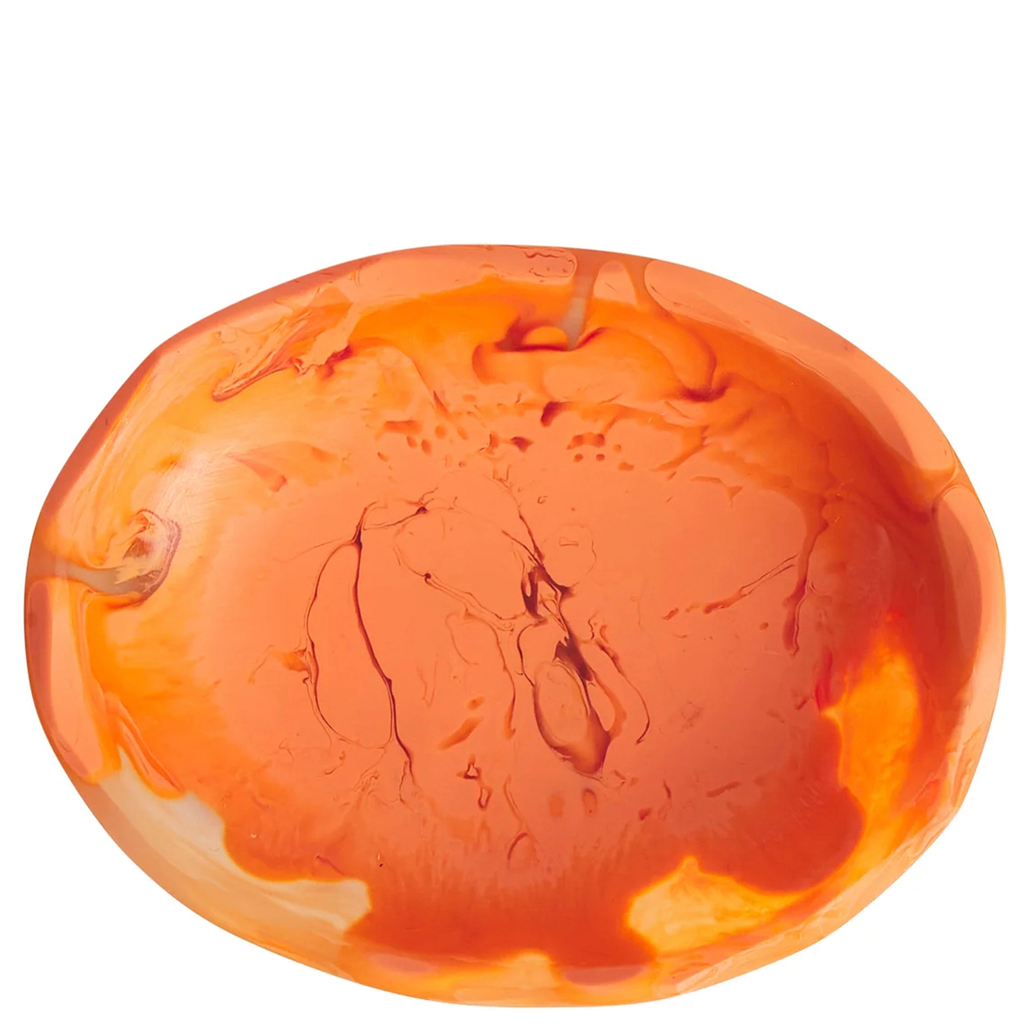 Sage x Clare Resin Una Mini Bowl - Persimmon