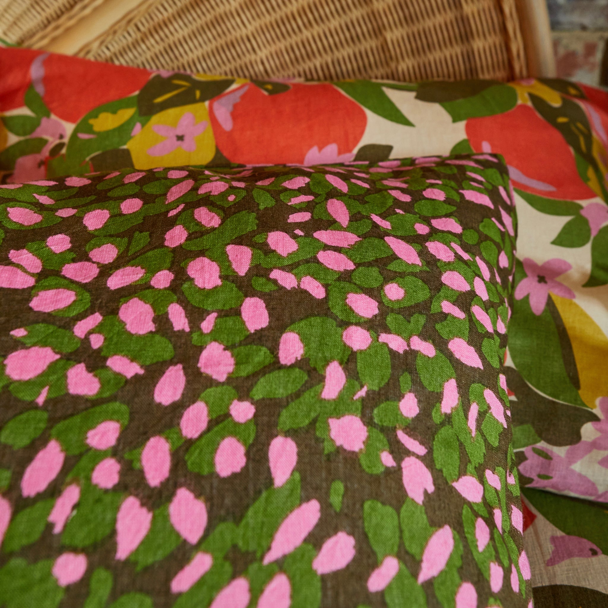 Sage x Clare Linen Pillowslip Set - Hermosa - Tea Pea Home