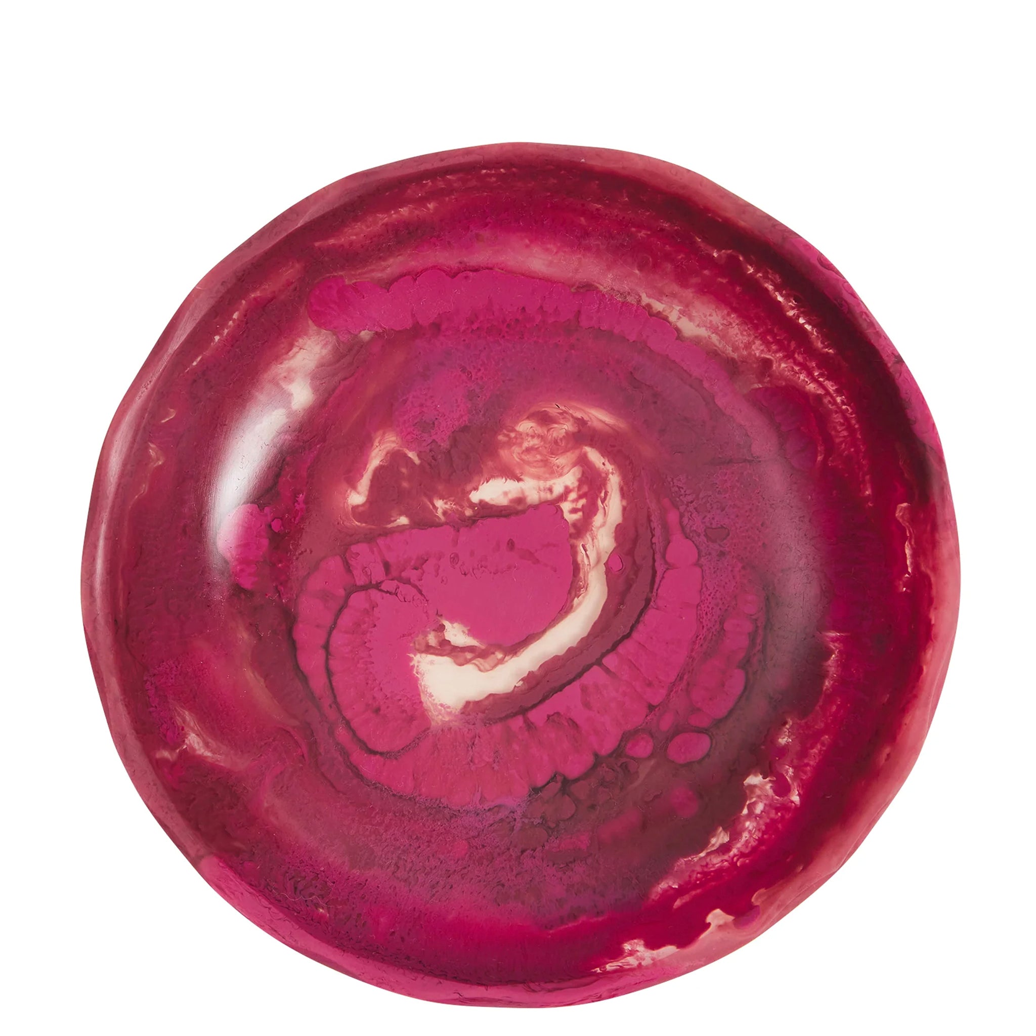 Sage x Clare Resin Toni Bowl - Rhubarb