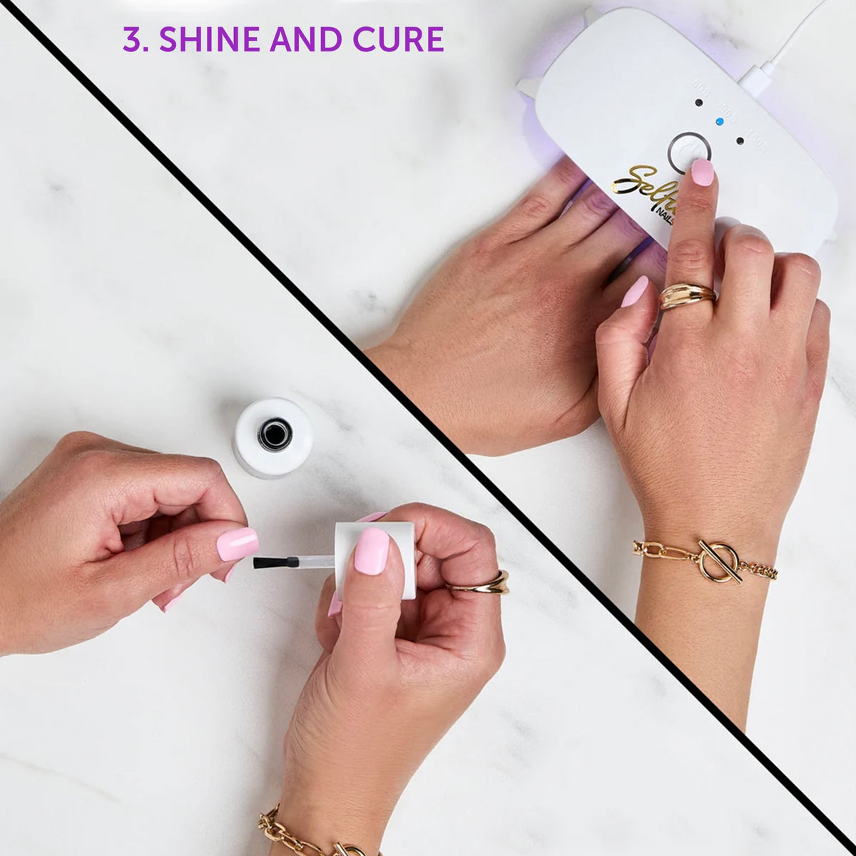 Selfie Nails Beauty Bag Nail Kit - Pearl