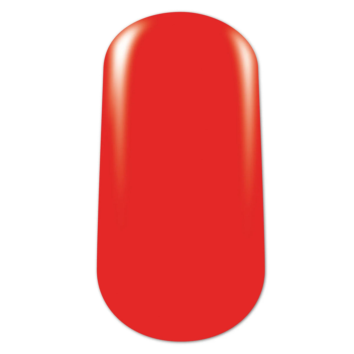 Selfie Nails Express Gel Polish Strips Red shade colour swatch