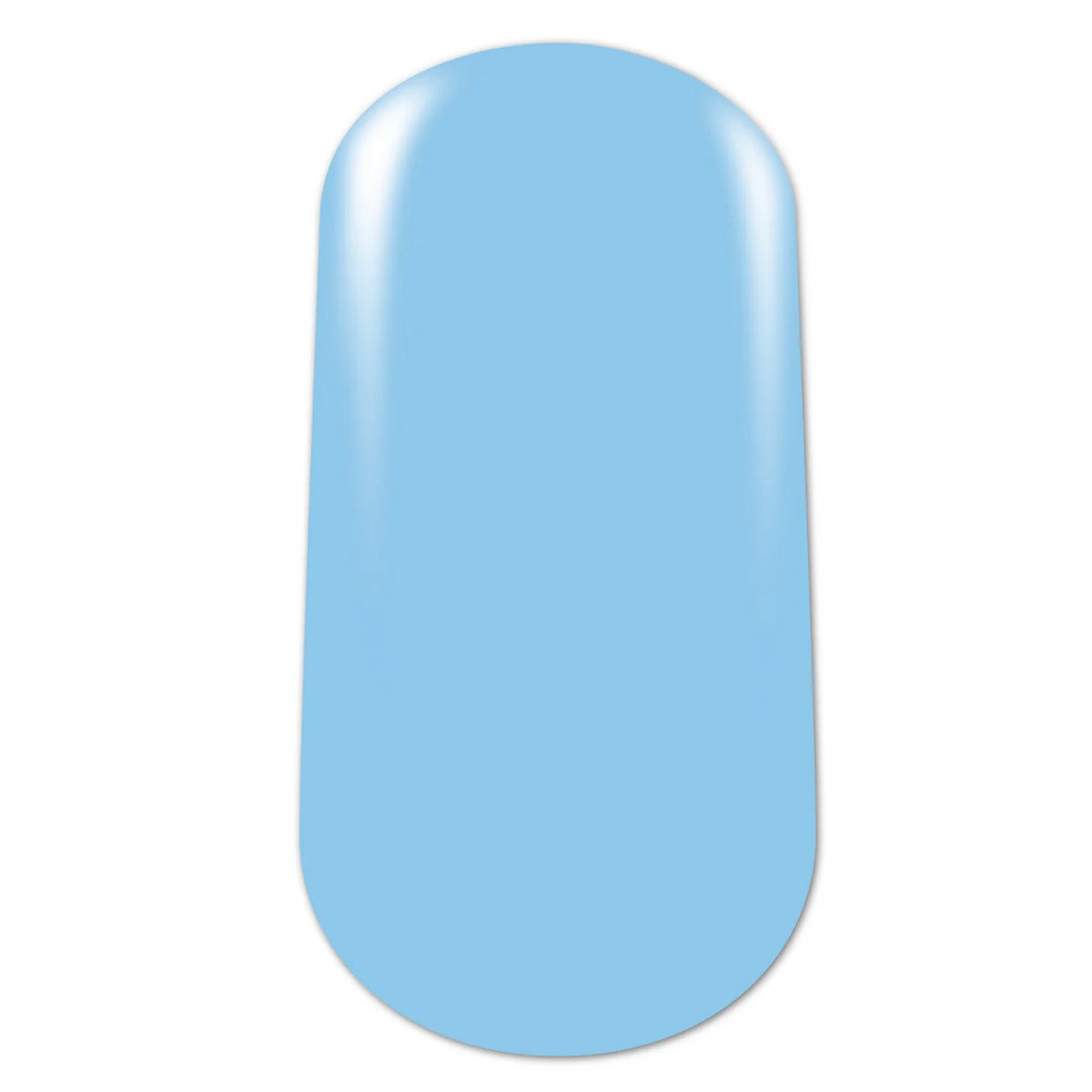 Selfie Nails Express Gel Polish Strips Sky Blue shade colour swatch