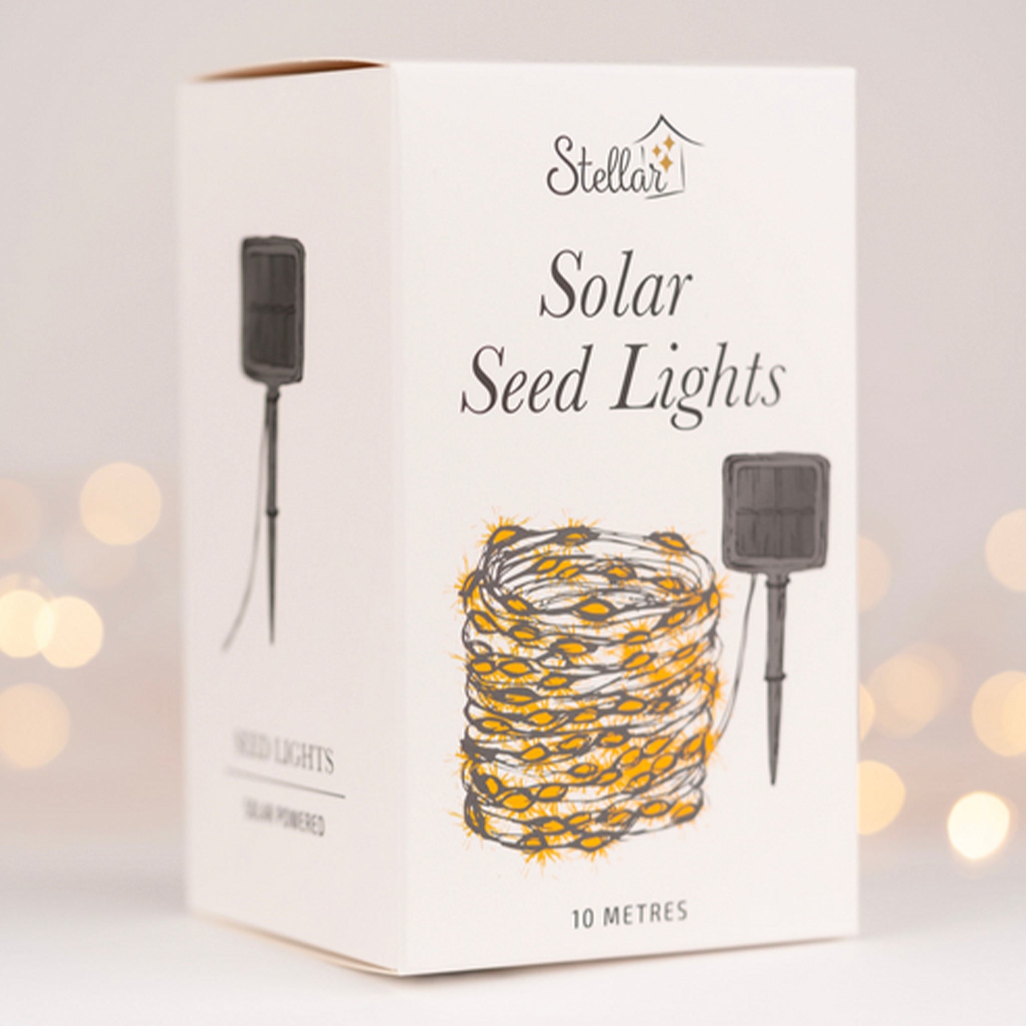 Solar LED Seed Lights - Copper - Tea Pea Home