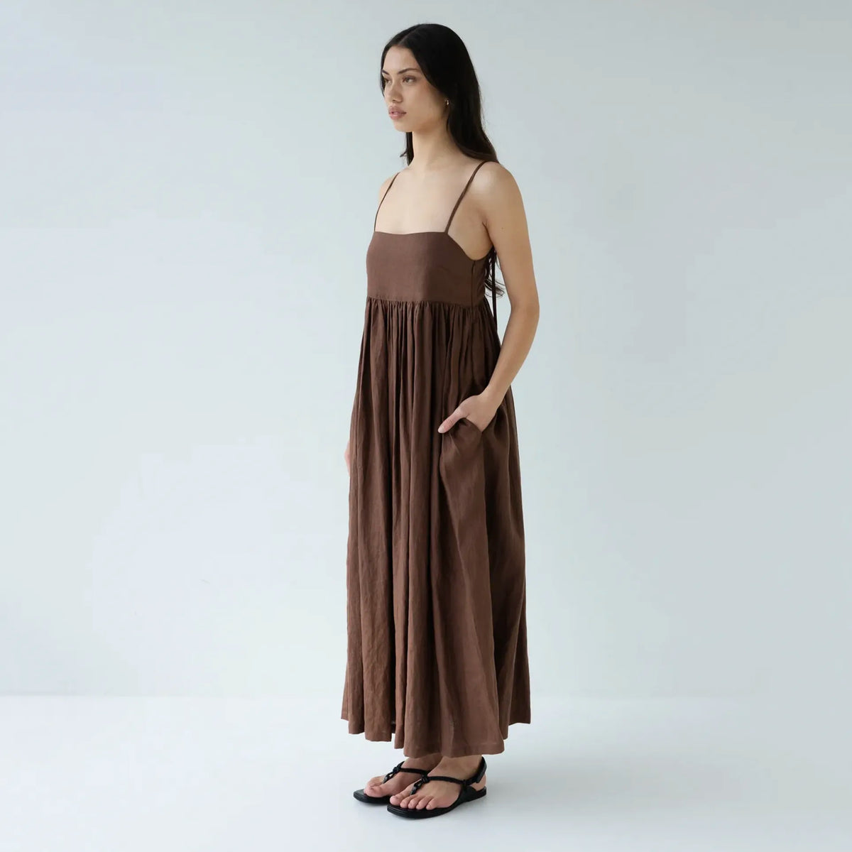 Sophie Go To Dress - Cocoa