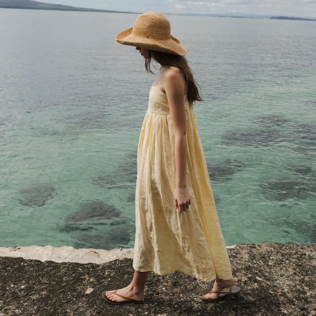 Sophie Go To Dress - Lemon