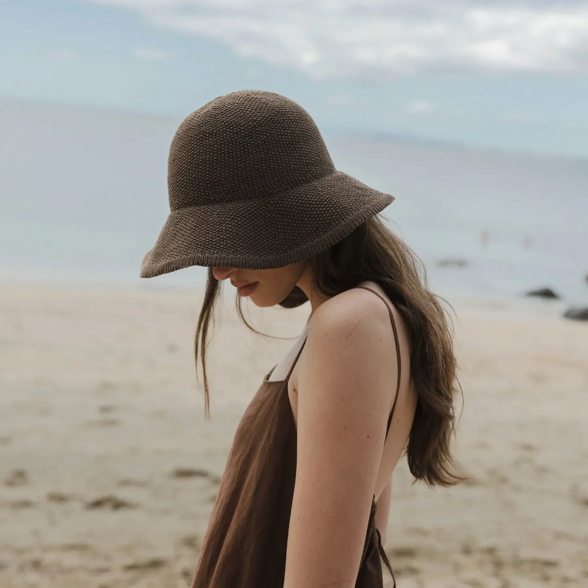 Sophie Travelling Hat - Cocoa