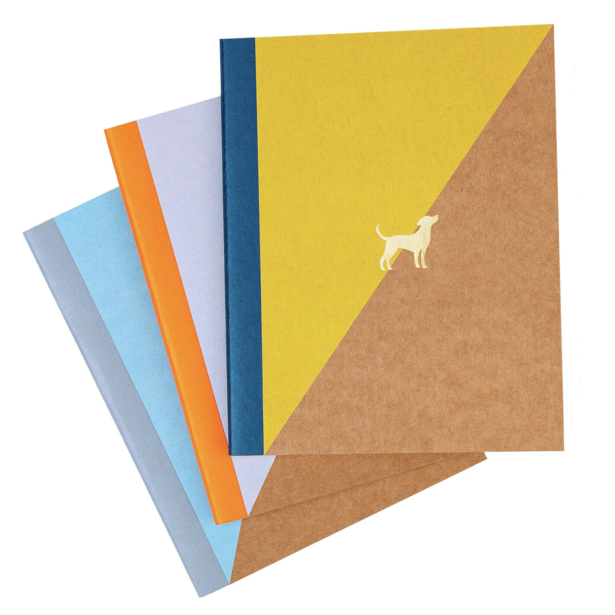 Set of dog notebooks.