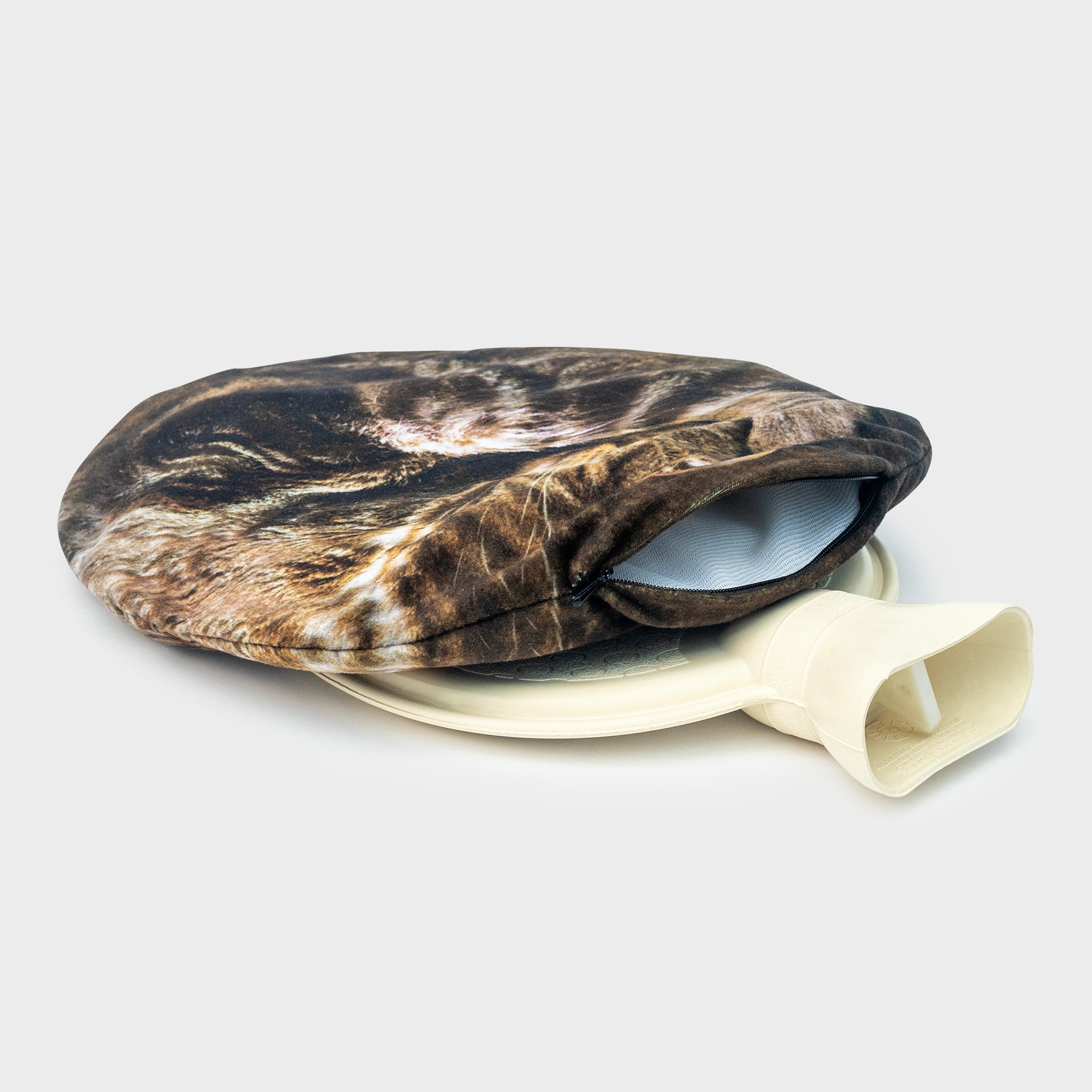 Cosy cat hot water bottle