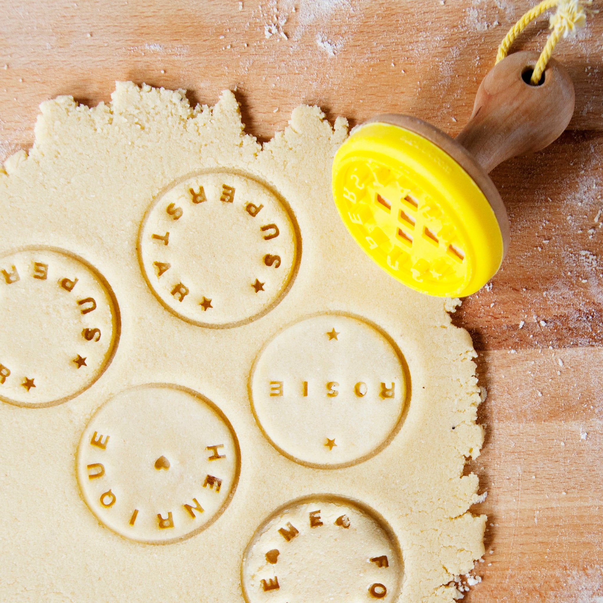 Customisable Cookie stamper.