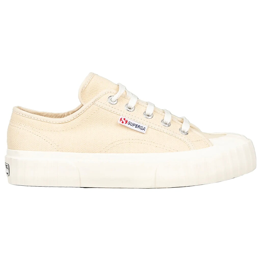 Superga 2630 Shoes - Stripe AKJ / Beige Light Eggshell - Tea Pea Home