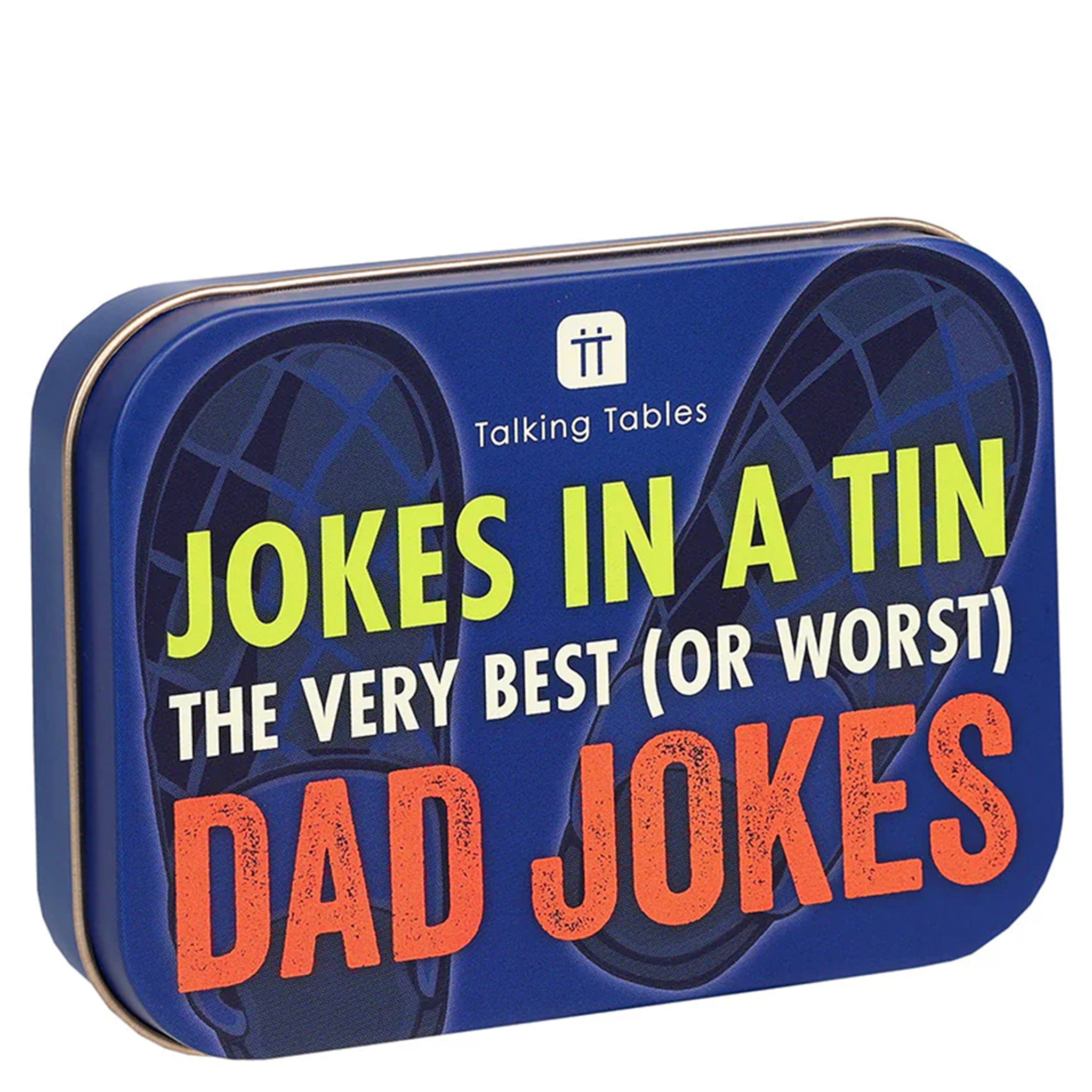 Dad Jokes in a tin