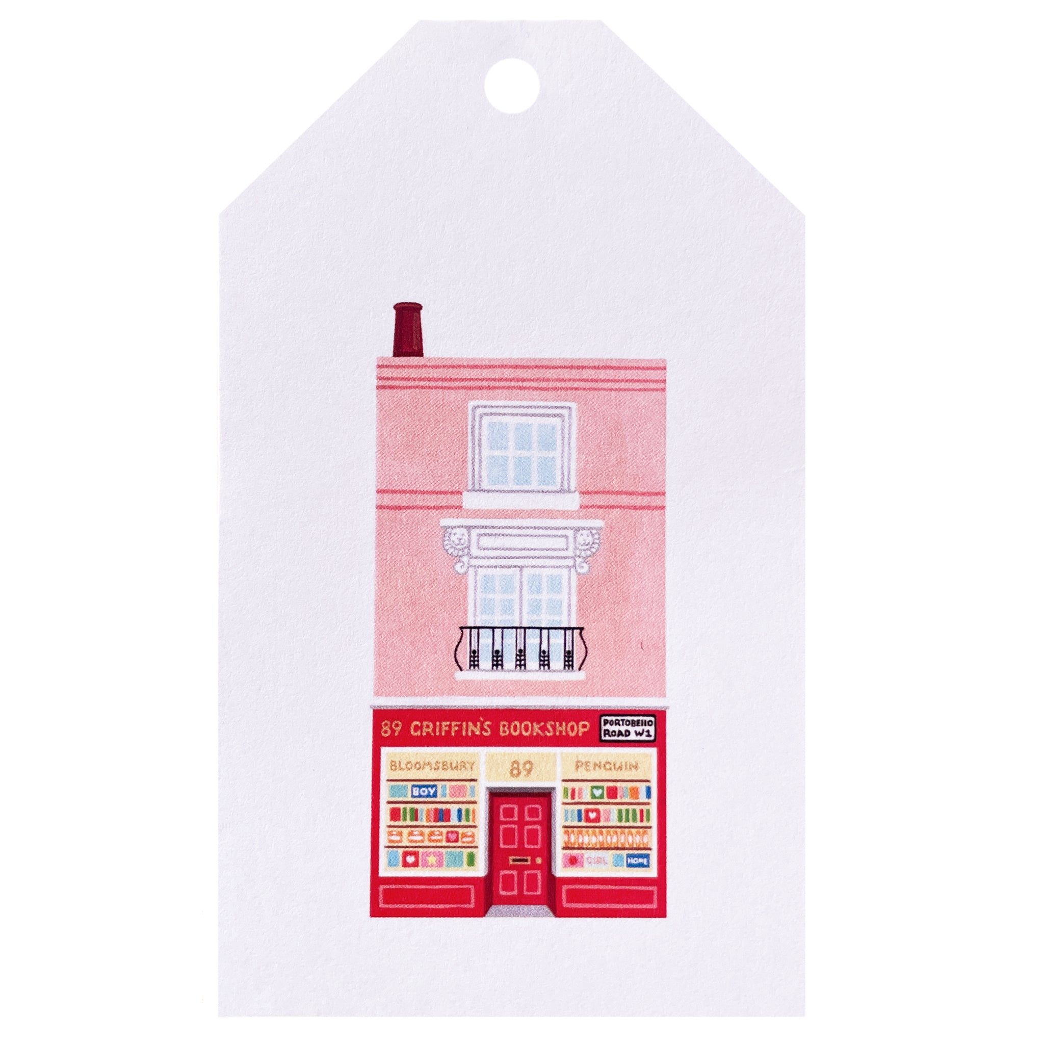 Tea Pea Gift Tag - Portobello Road Bookshop