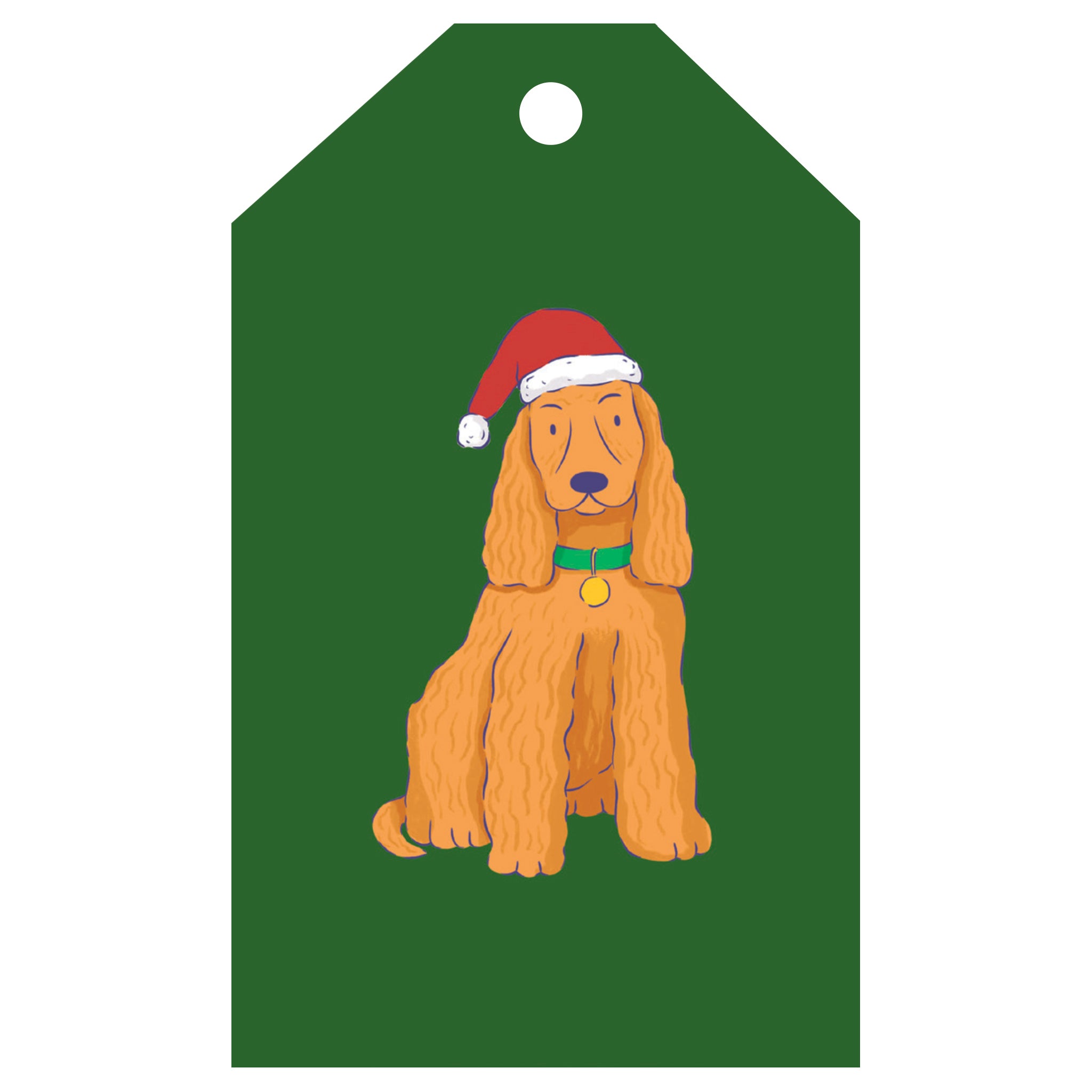 Tea Pea Christmas Gift Tag Set - Merry Woofs & Stripes