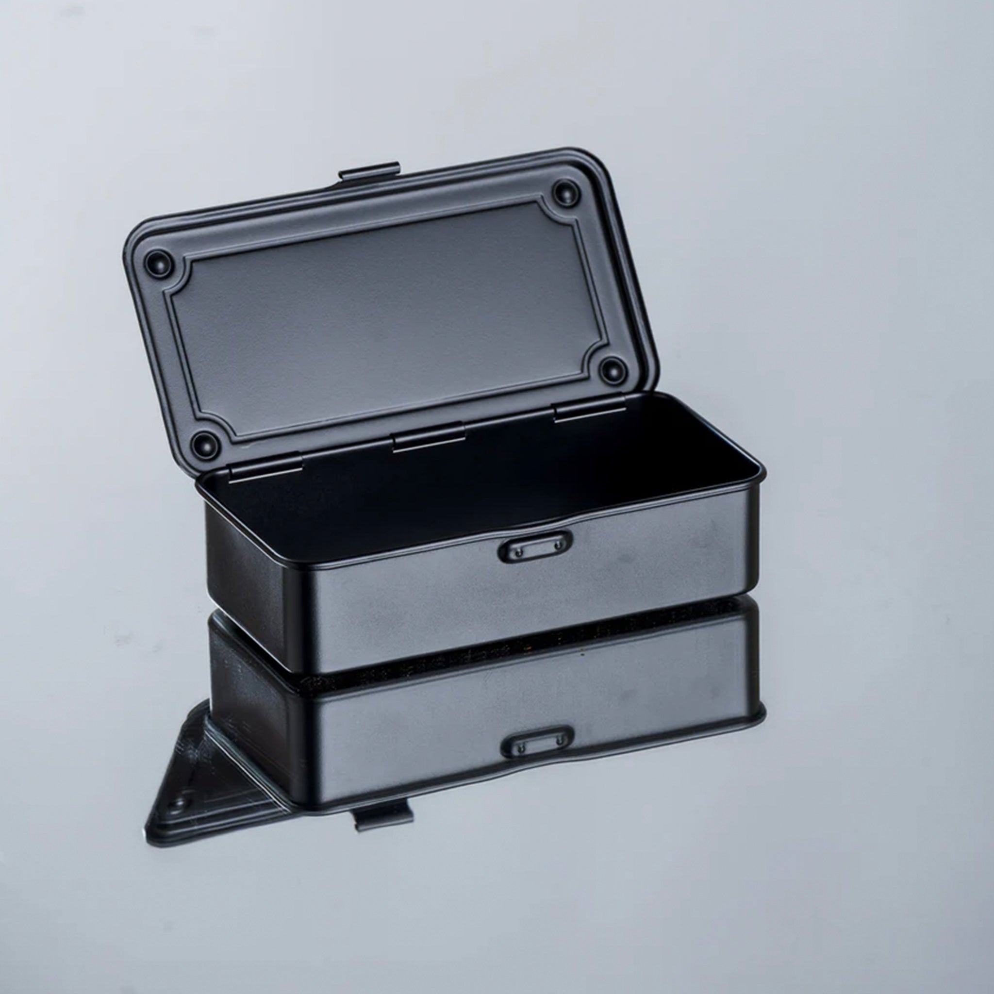 Toyo Japan Steel T-190 Stackable Toolbox - Black