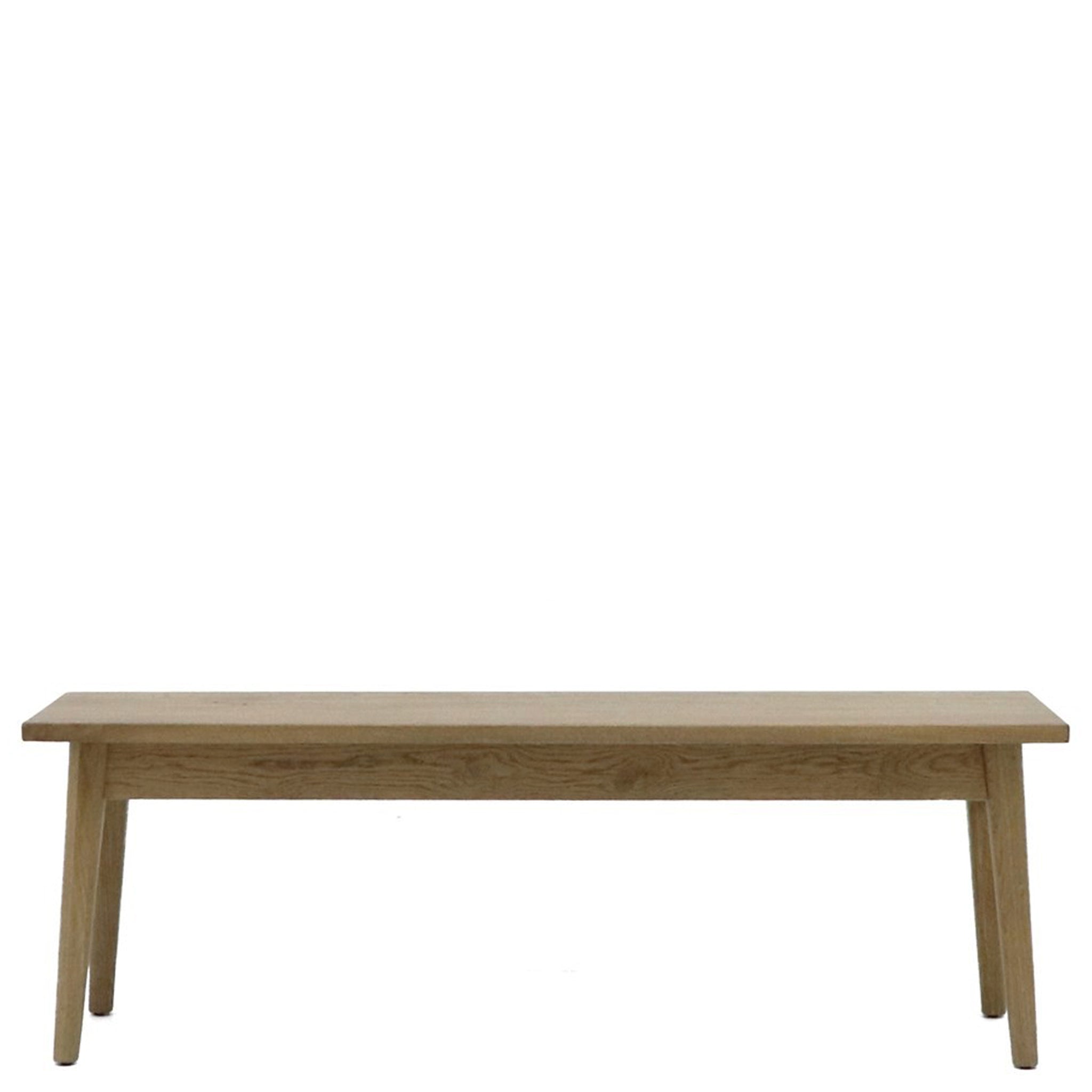 Vassa American Oak Bench
