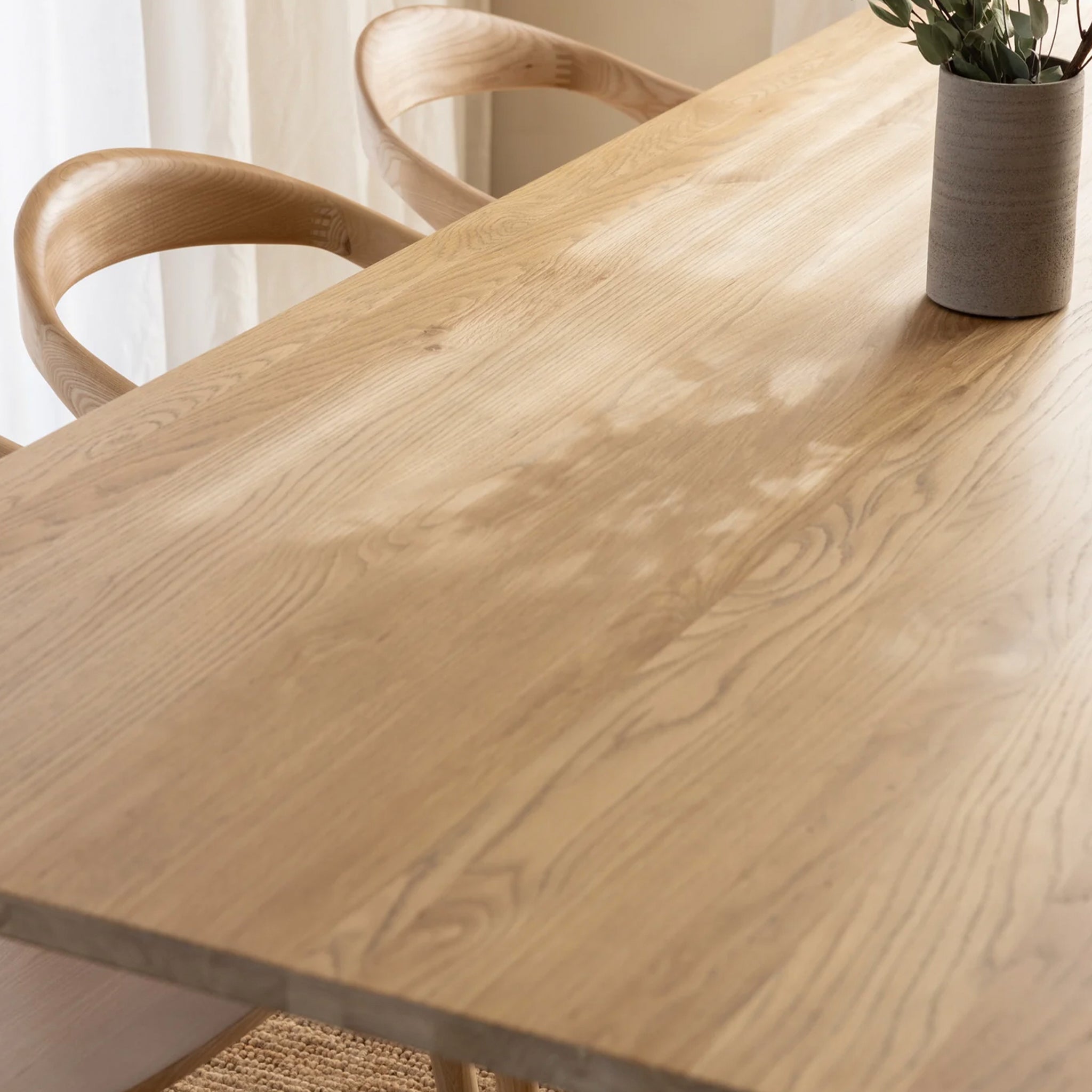 Vassa American Oak Dining Table