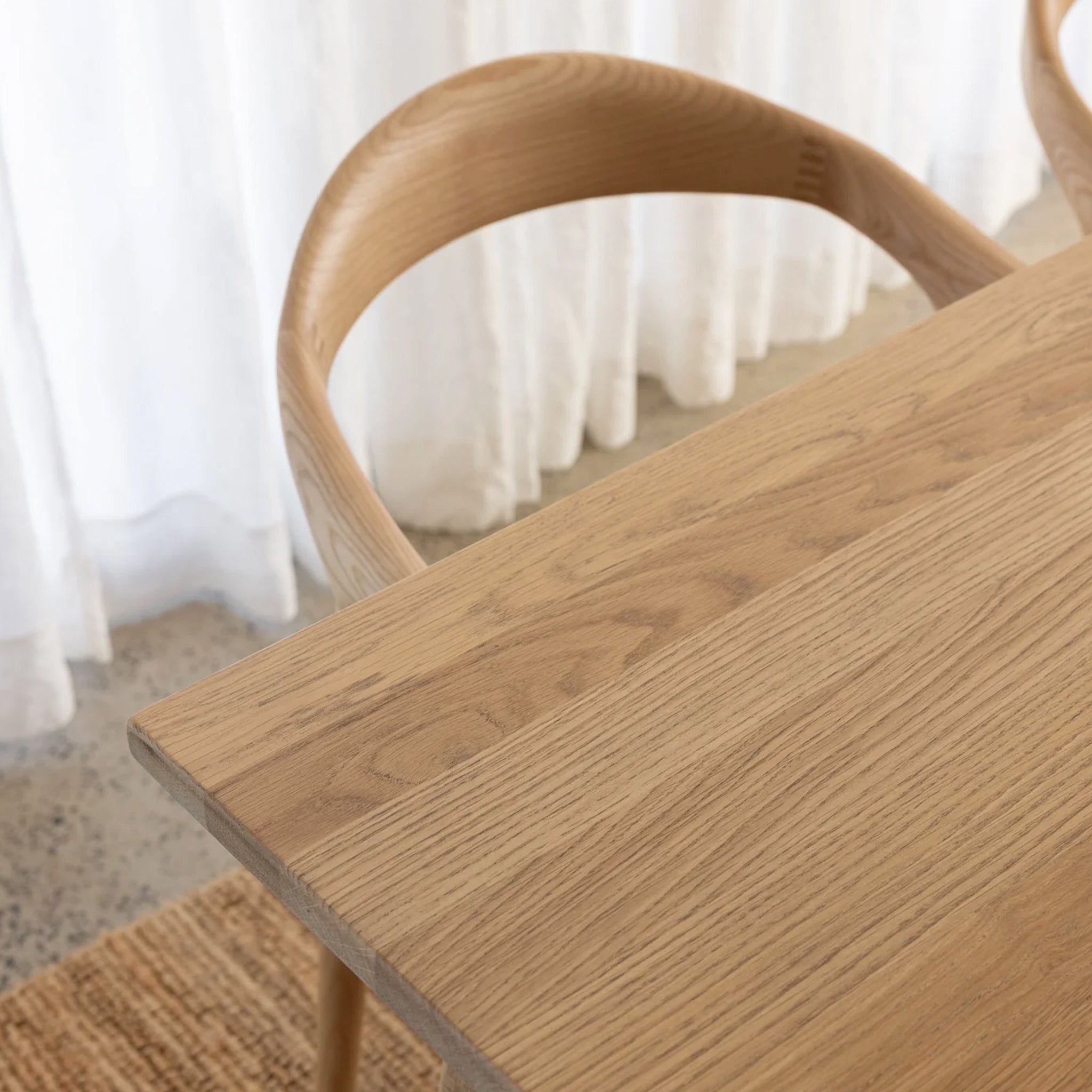 Vassa American Oak Dining Table