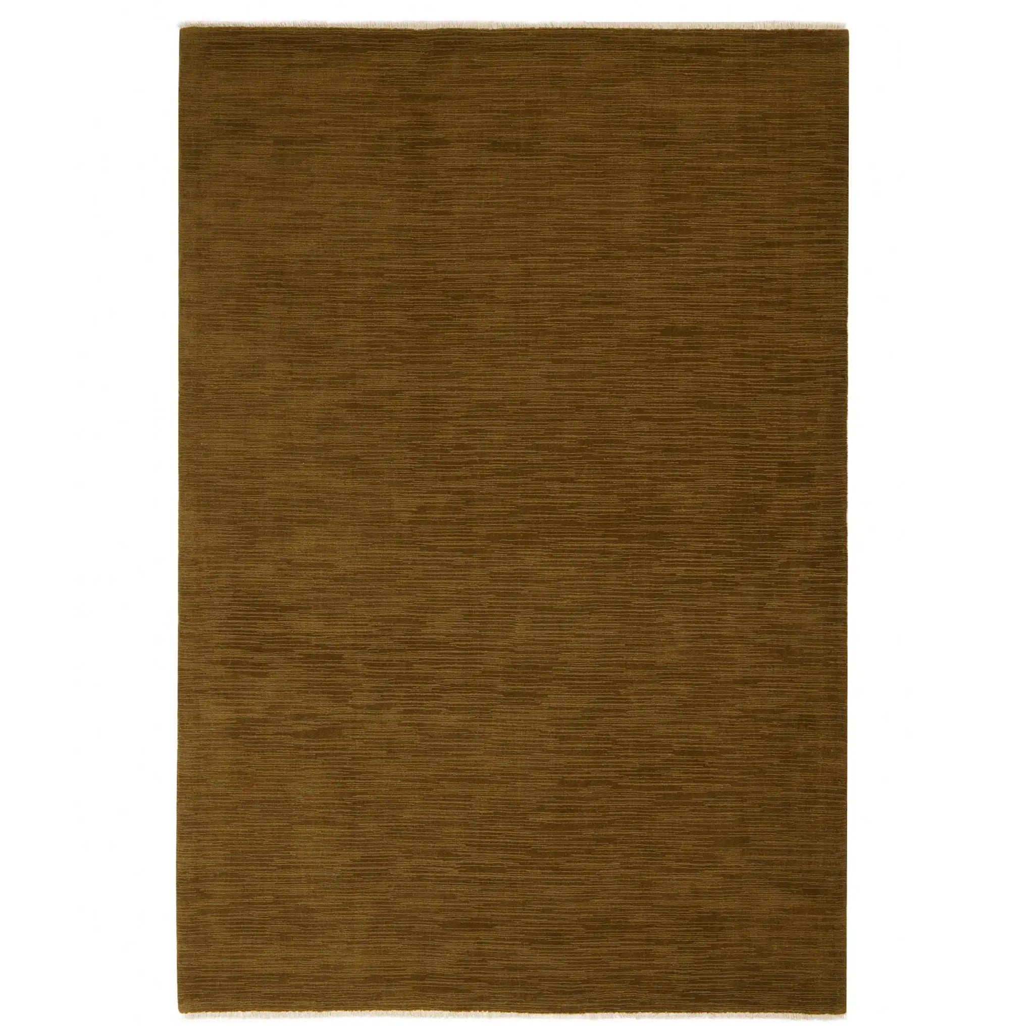 Brown rectangular rug on a white background
