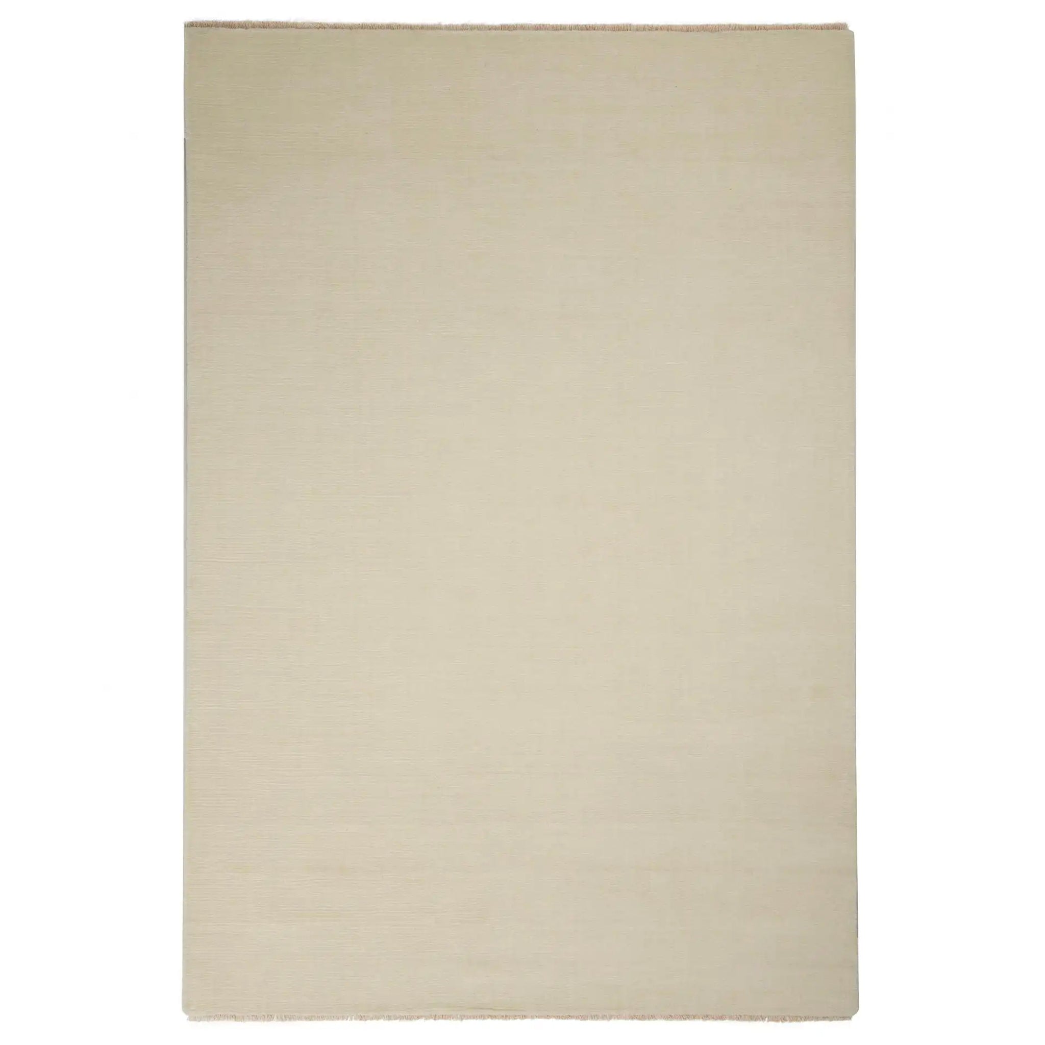 Beige rug on a white background