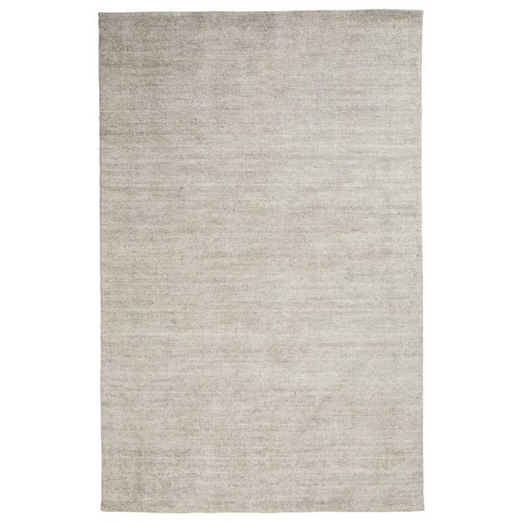 Gray area rug on a white background