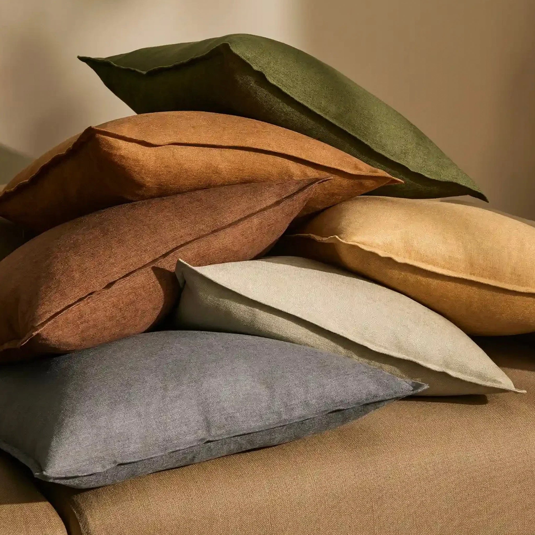 Weave Fiore Cushion Cover - Toffee