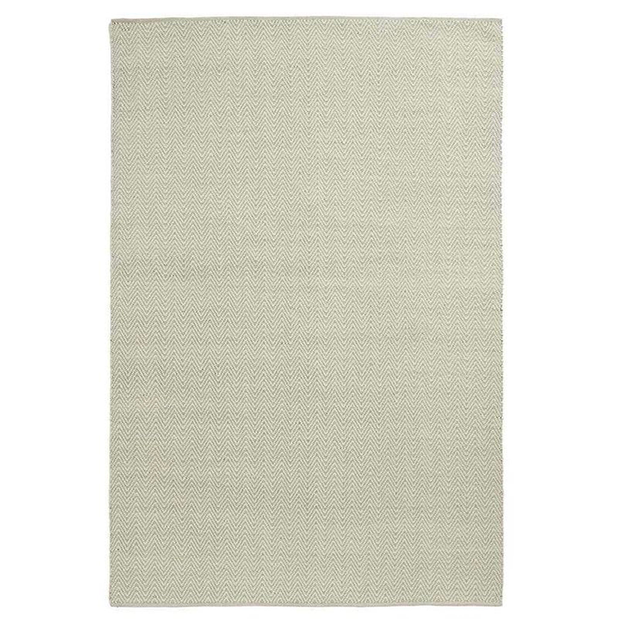 Light gray rug on a white background