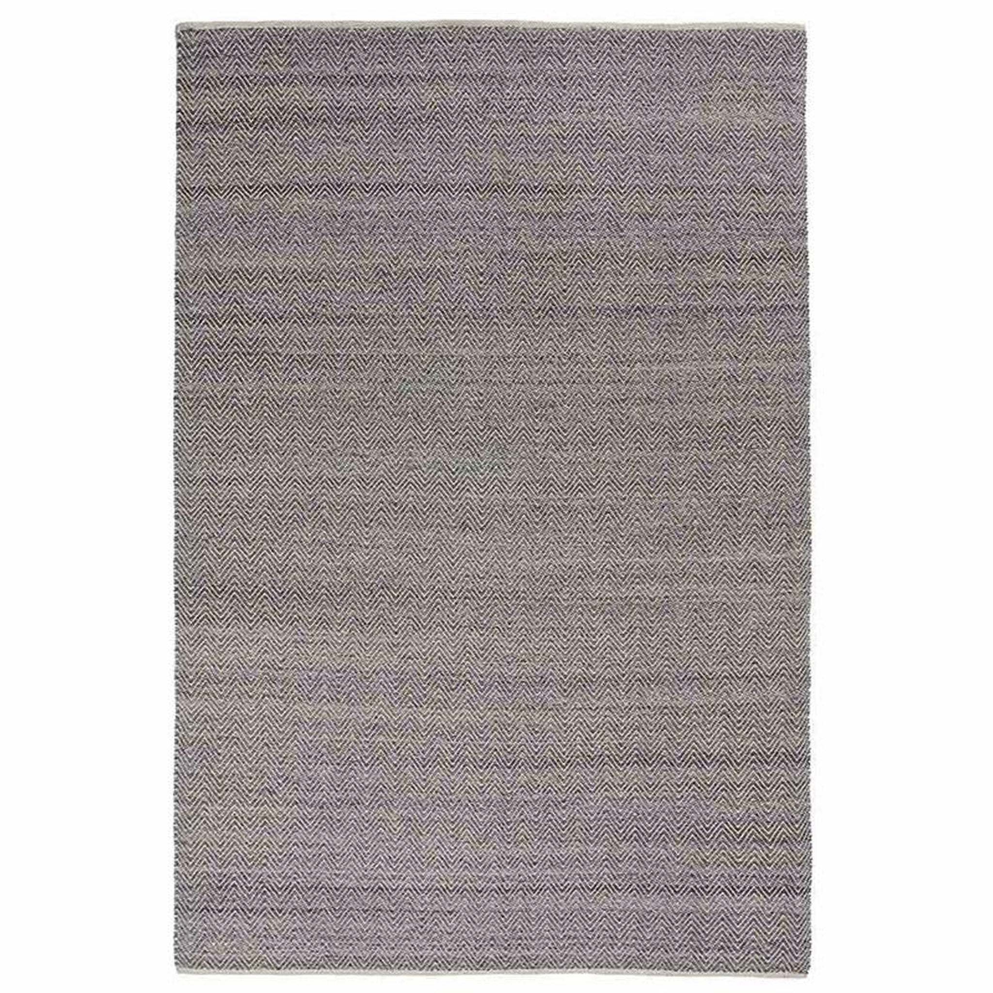 Gray area rug on a white background