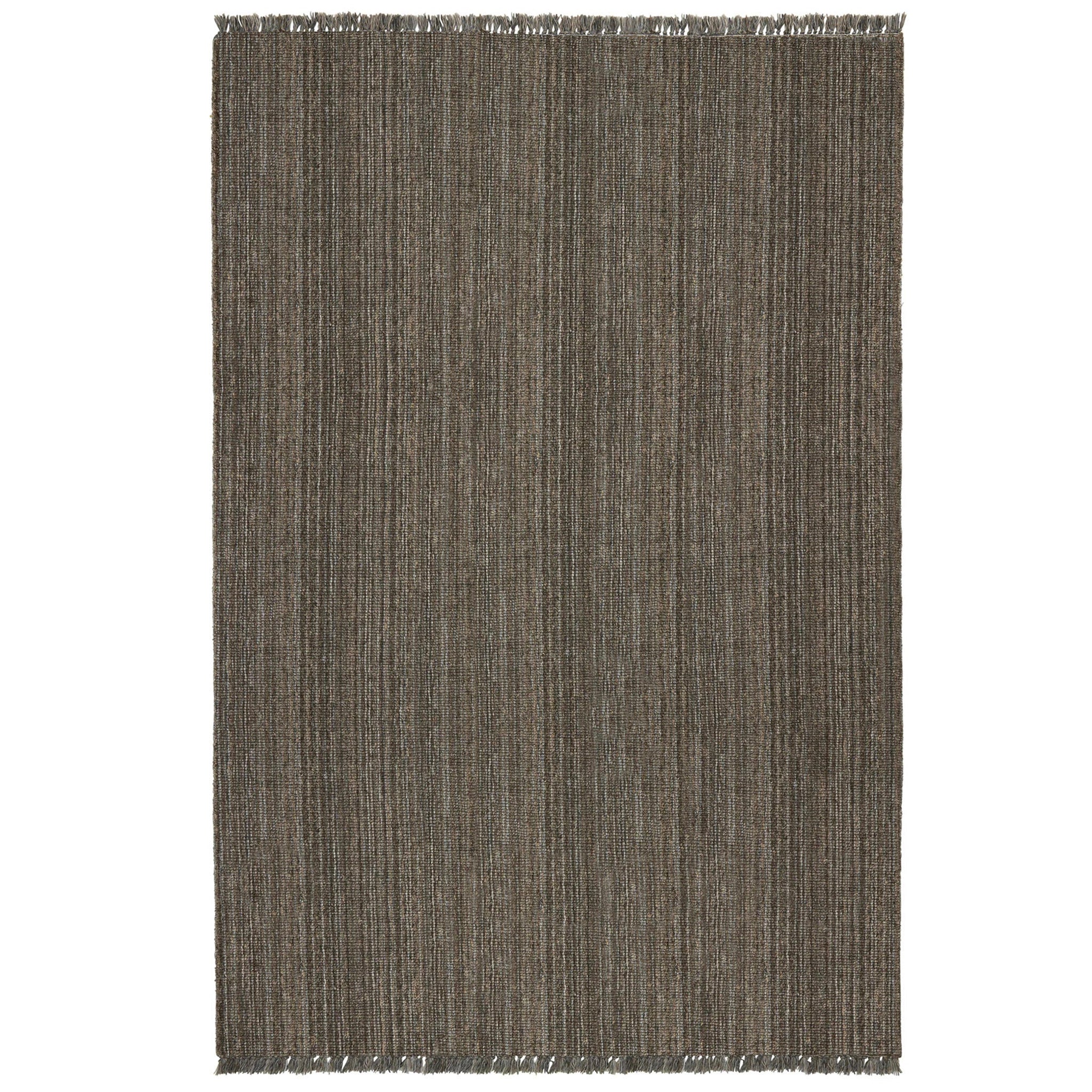 Textured brown rug on a white background