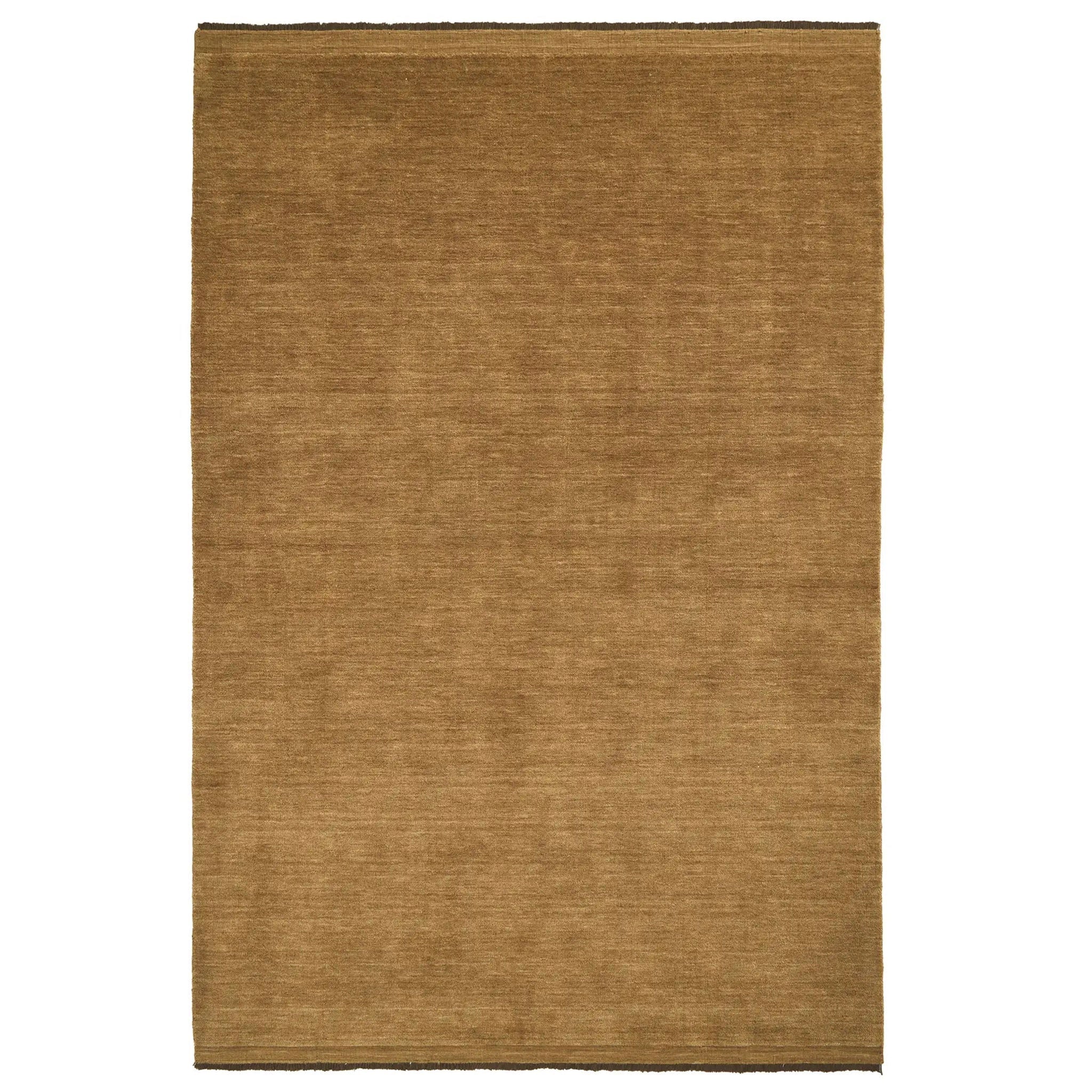 Beige rug on a white background