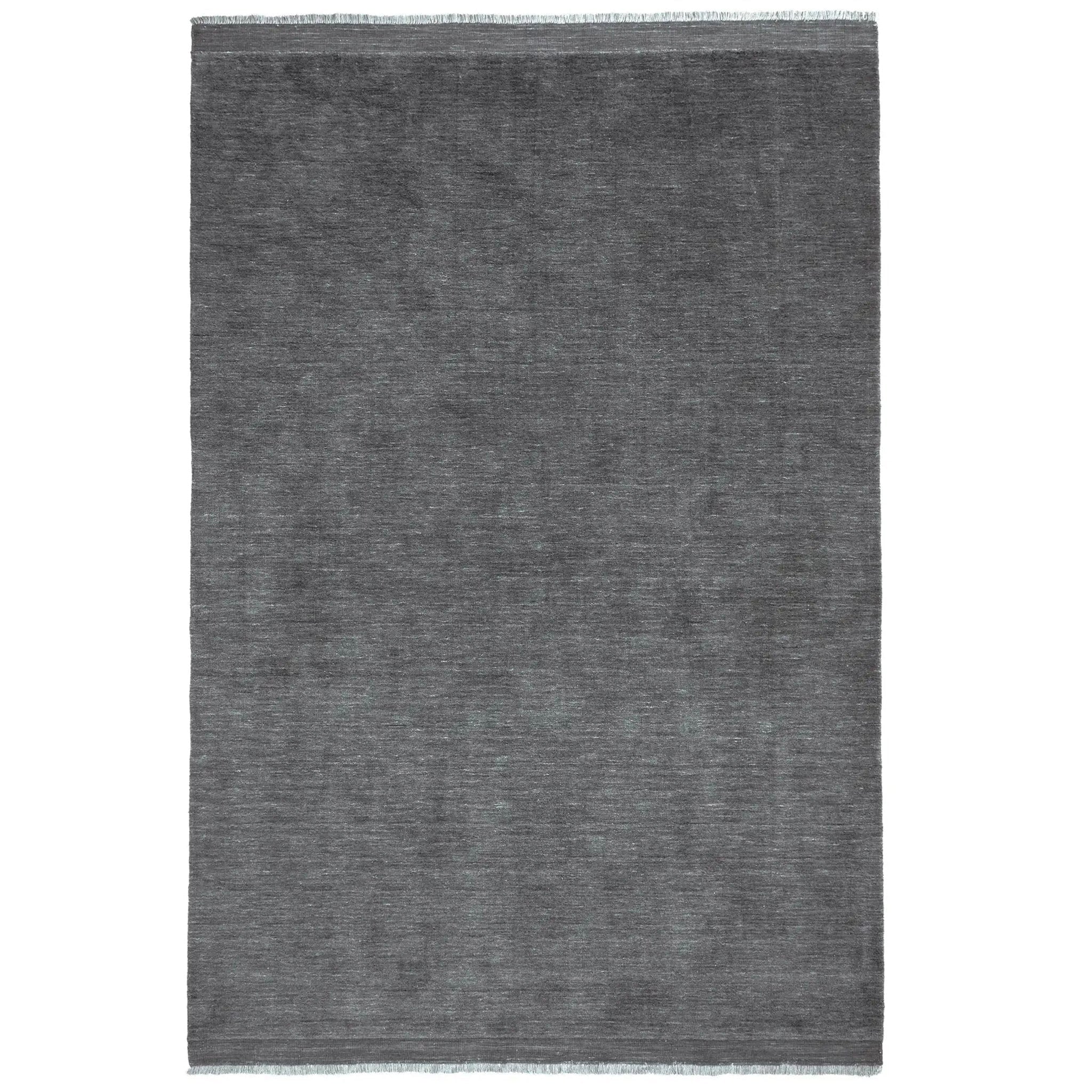 Gray rug on a white background