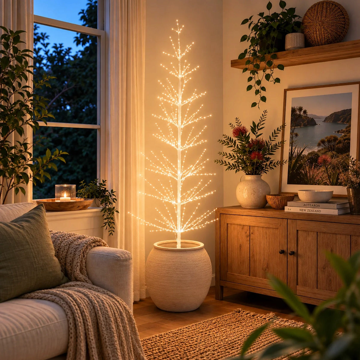 White Spruce LED Tree