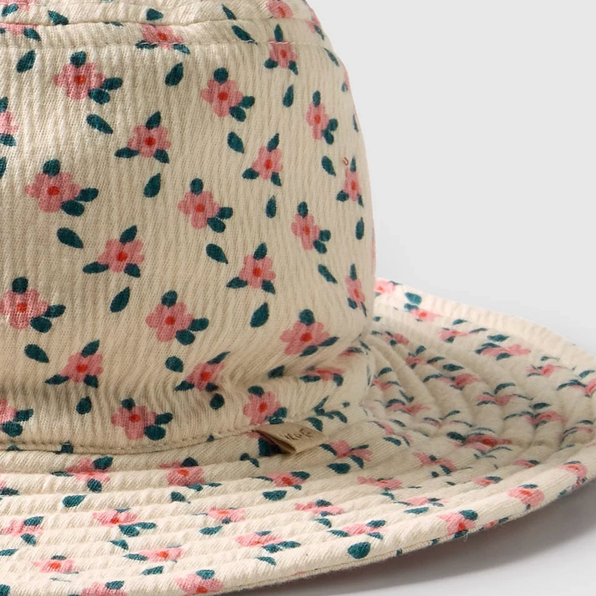 Wilson & Frenchie Organic Cotton Crinkle Sun Hat - Little Blossom