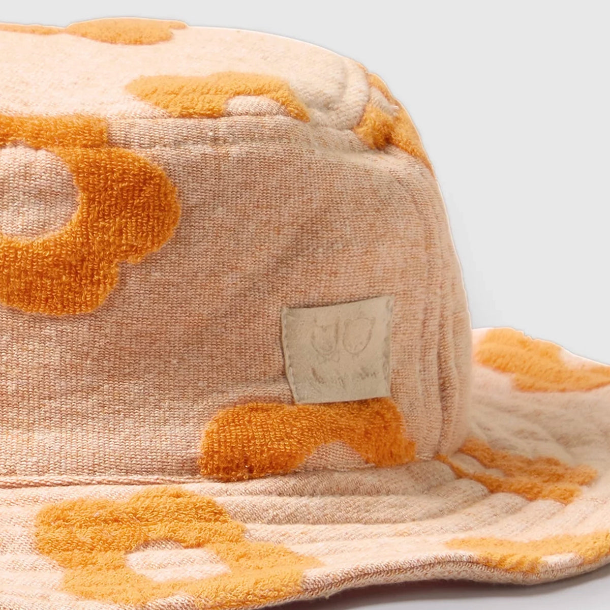 Wilson & Frenchie Organic Cotton Terry Sun Hat - Daisy Glow