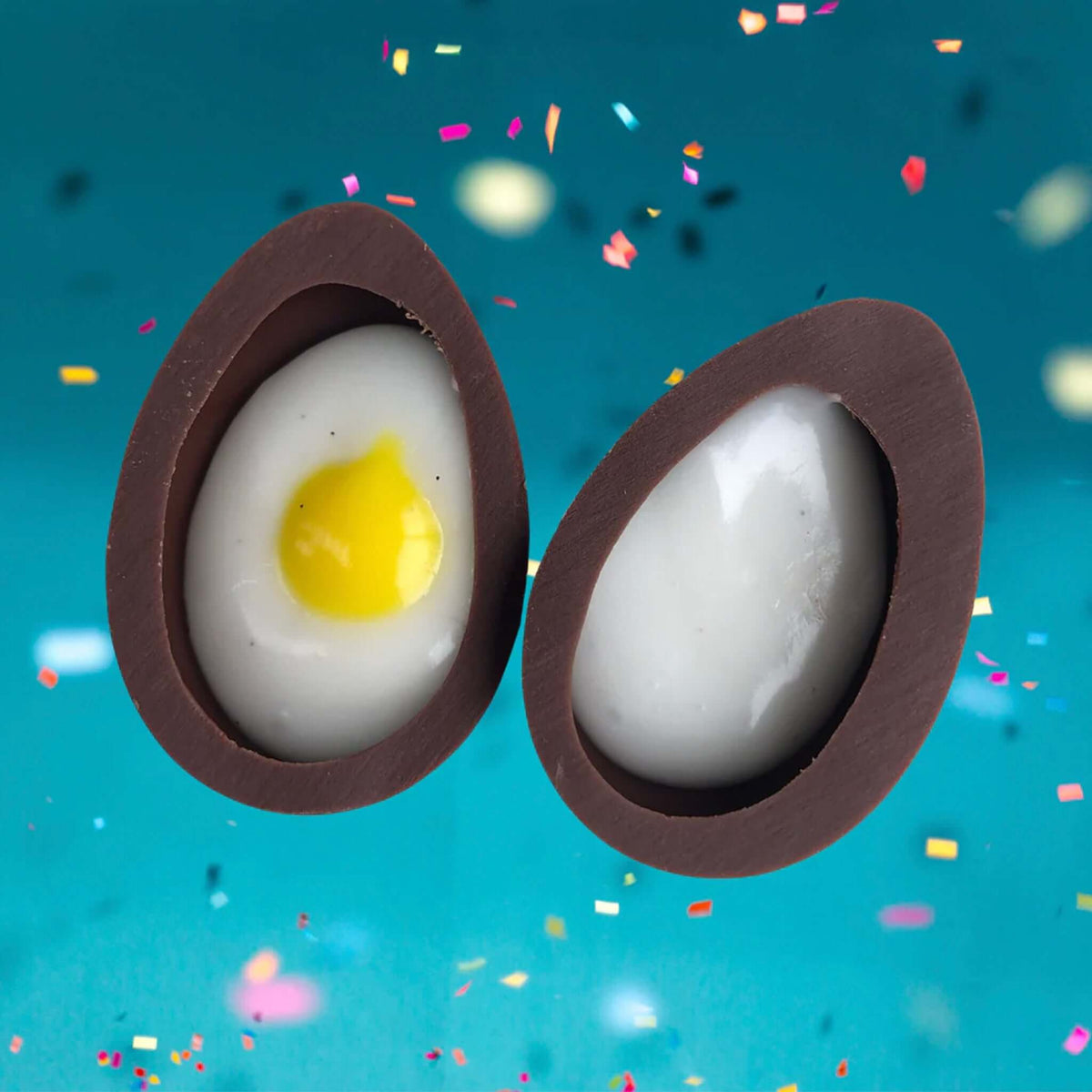 Wonderland Chocolate Crème Eggs - 100g Cashew Milk | Tea Pea