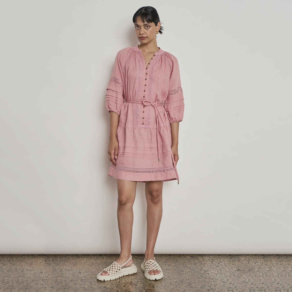 Zoe Kratzmann Jostle Dress - Pink Clay