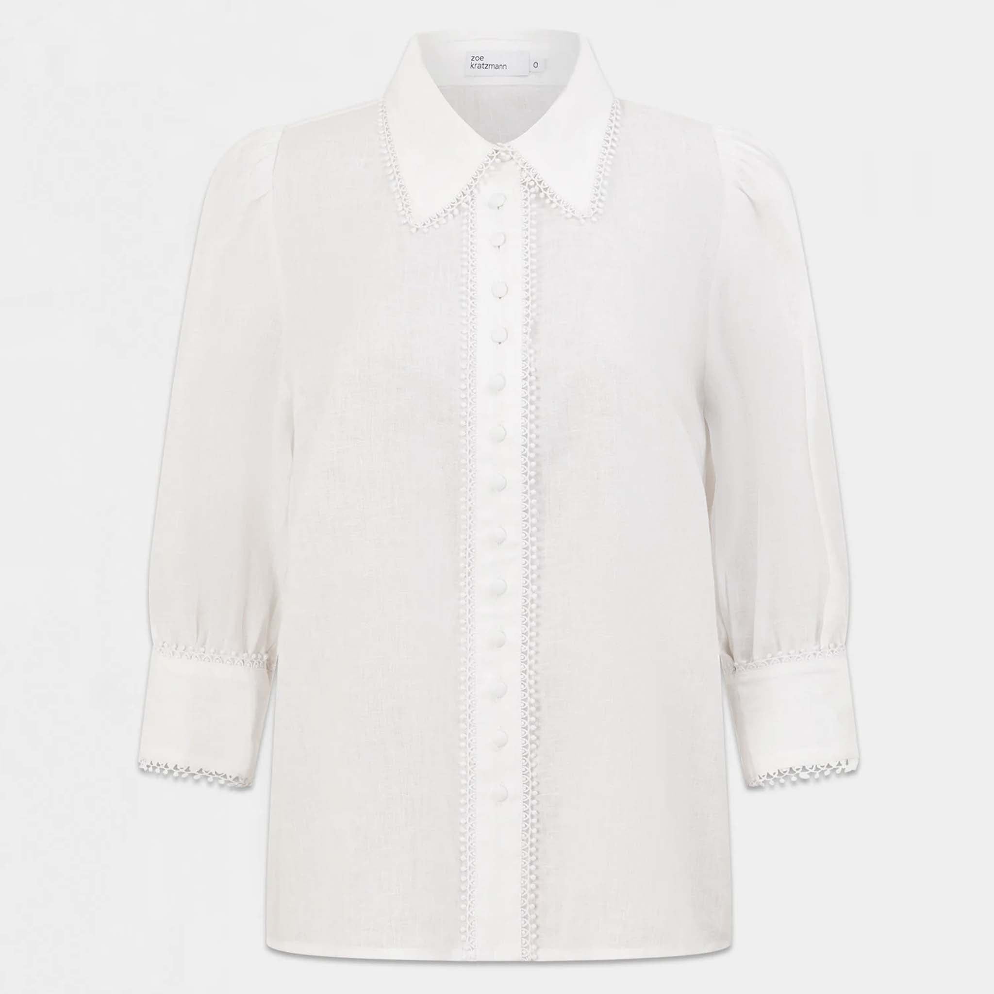 Zoe Kratzmann Serenade Top - Porcelain