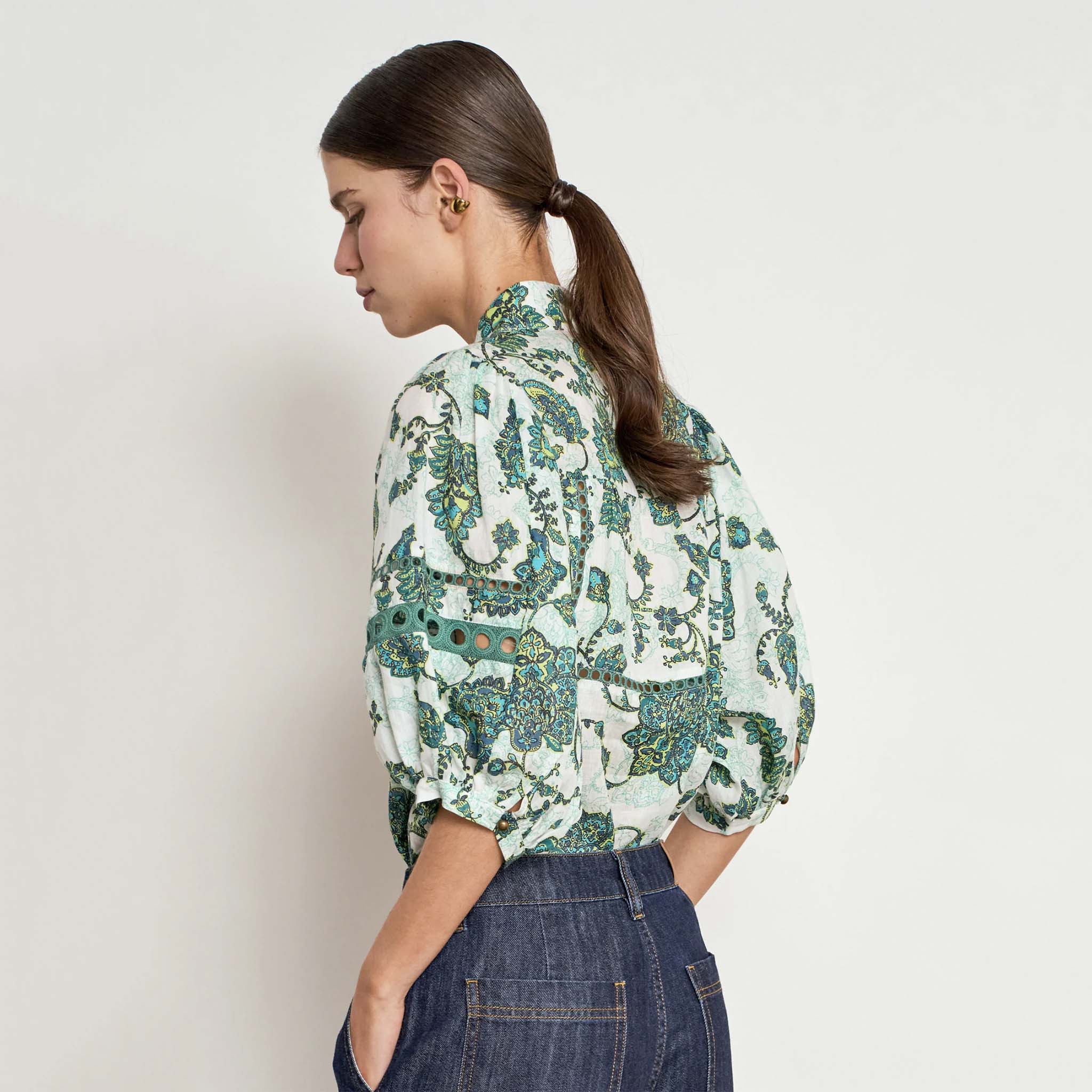 Zoe Kratzmann Extend Top - Garden Paisley