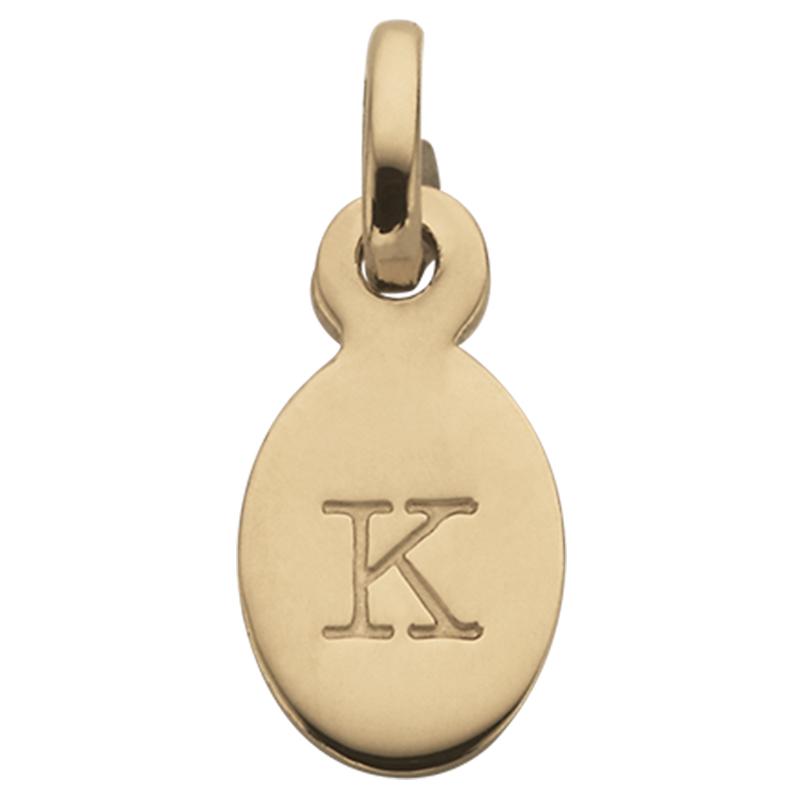 Kirstin Ash Bespoke Collection Oval Initials - 18k Gold Vermeil - Tea Pea Home