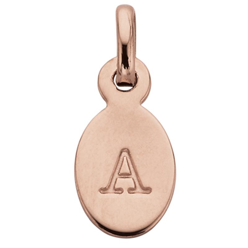 Kirstin Ash Bespoke Collection Oval Initials - 18k Rose Gold Vermeil - Tea Pea Home