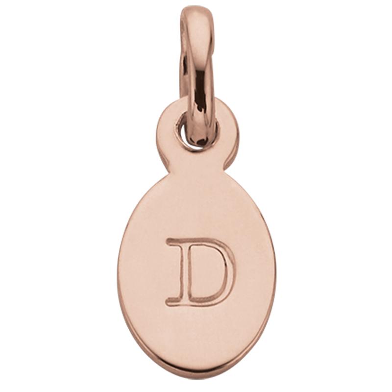 Kirstin Ash Bespoke Collection Oval Initials - 18k Rose Gold Vermeil - Tea Pea Home