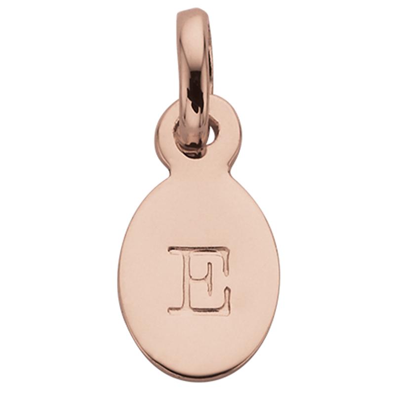 Kirstin Ash Bespoke Collection Oval Initials - 18k Rose Gold Vermeil - Tea Pea Home