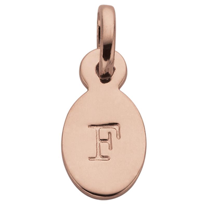 Kirstin Ash Bespoke Collection Oval Initials - 18k Rose Gold Vermeil - Tea Pea Home