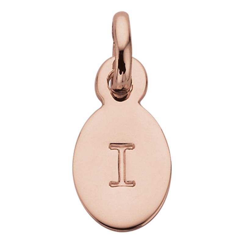 Kirstin Ash Bespoke Collection Oval Initials - 18k Rose Gold Vermeil - Tea Pea Home