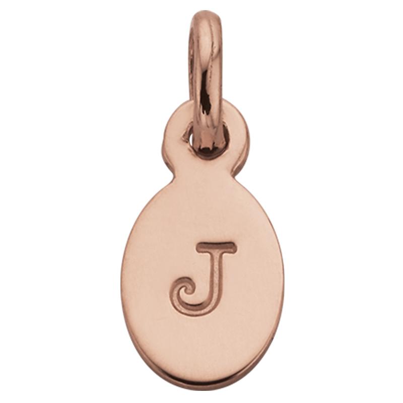 Kirstin Ash Bespoke Collection Oval Initials - 18k Rose Gold Vermeil - Tea Pea Home