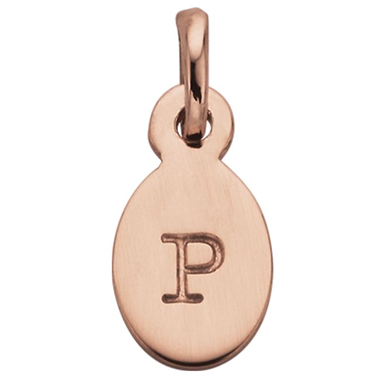 Kirstin Ash Bespoke Collection Oval Initials - 18k Rose Gold Vermeil - Tea Pea Home