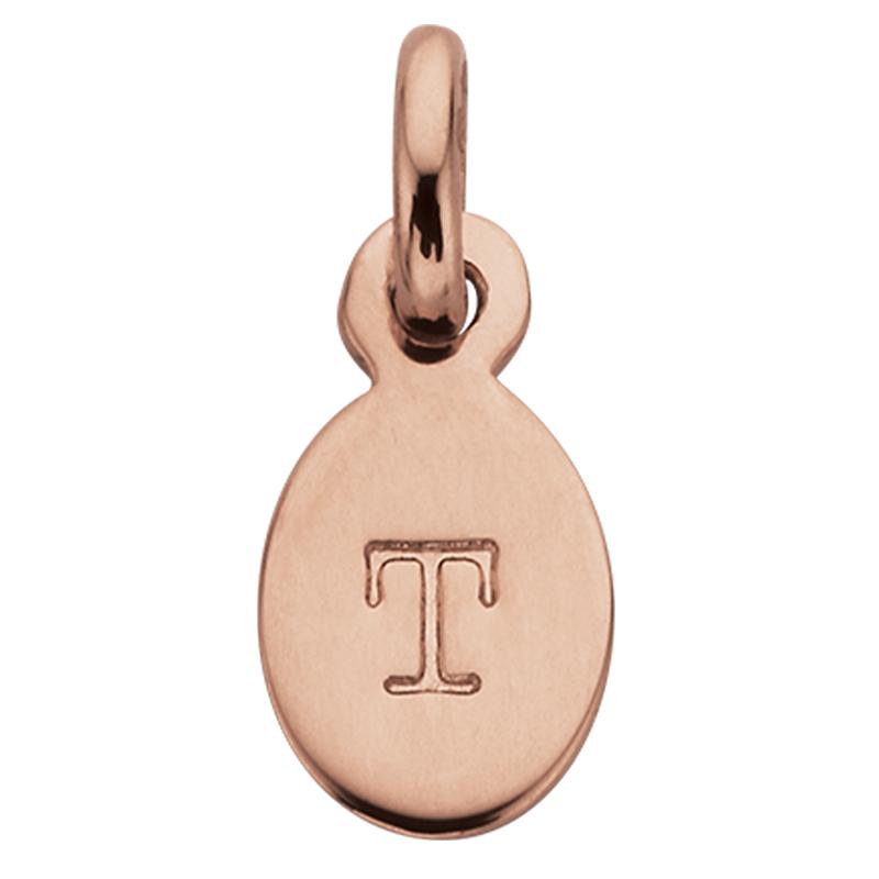 Kirstin Ash Bespoke Collection Oval Initials - 18k Rose Gold Vermeil - Tea Pea Home