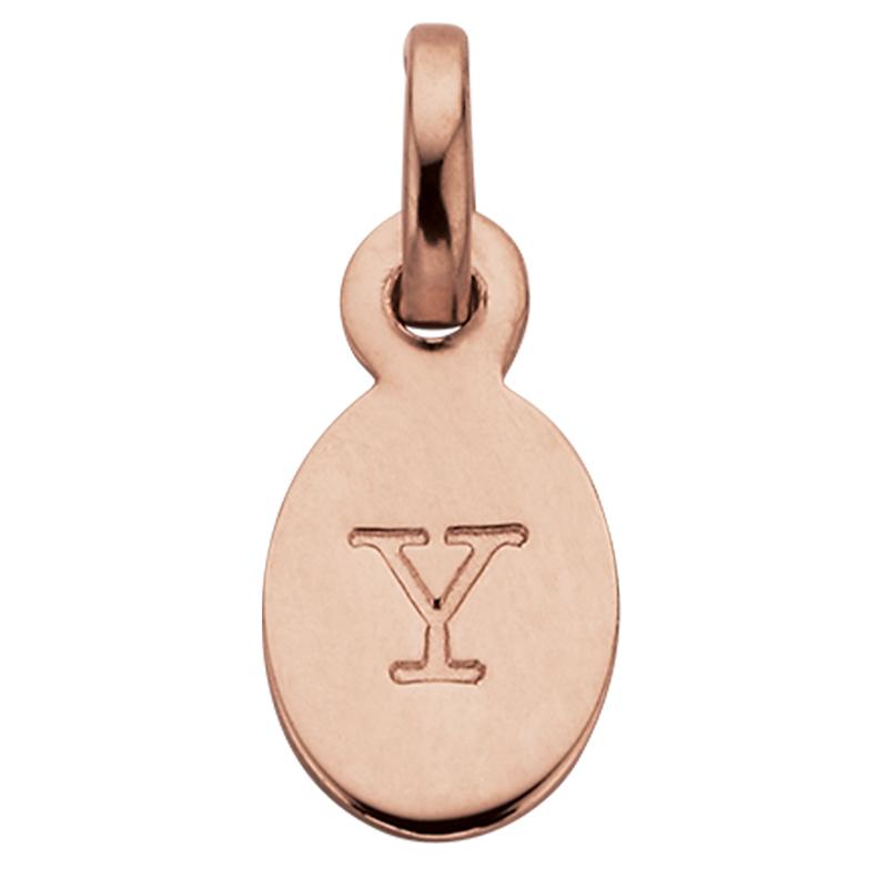 Kirstin Ash Bespoke Collection Oval Initials - 18k Rose Gold Vermeil - Tea Pea Home