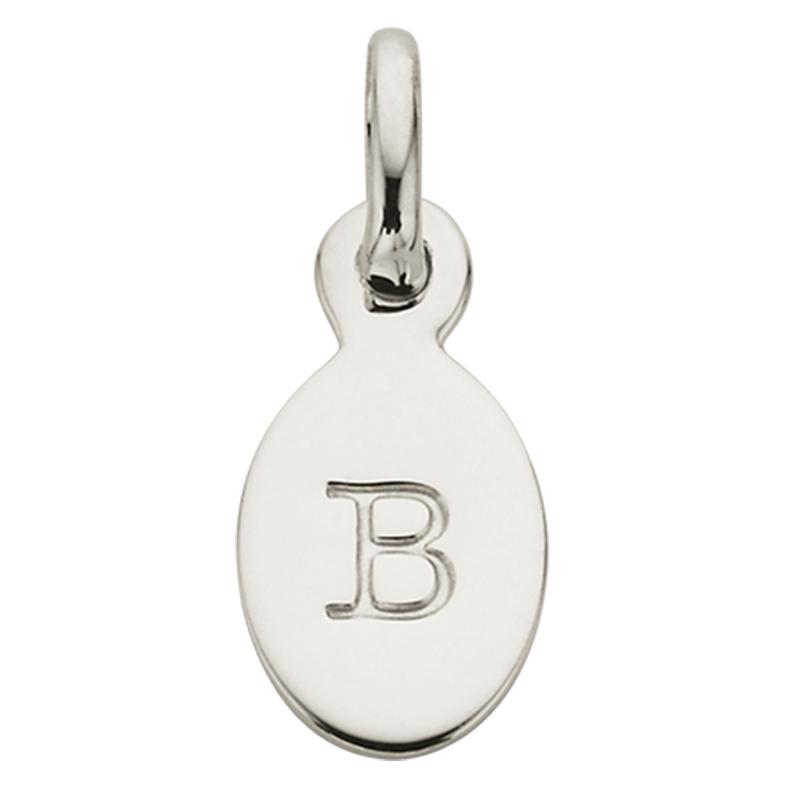 Kirstin Ash Bespoke Collection Oval Initials - Sterling Silver - Tea Pea Home